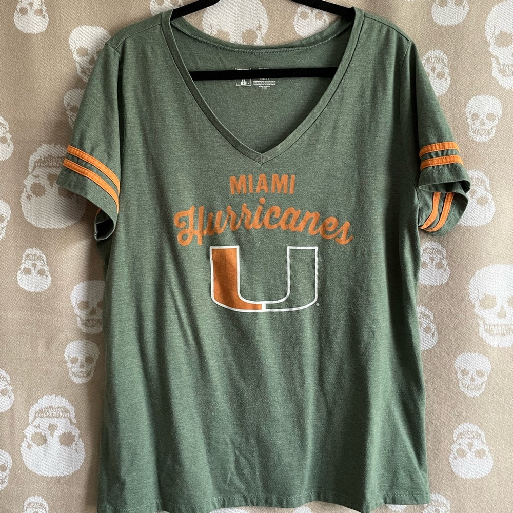 UNIVERSITY OF MIAMI T-SHIRT